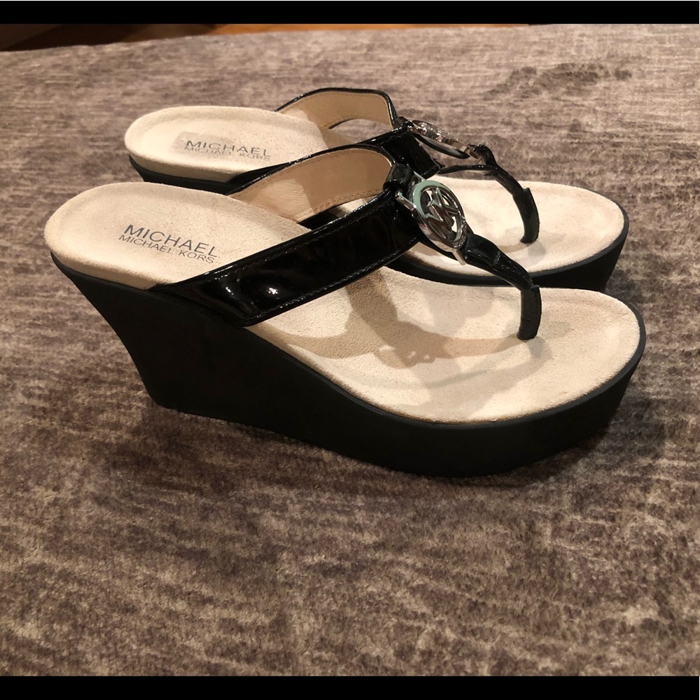 Michael Kors Women’s Slip on Wedge Sandals